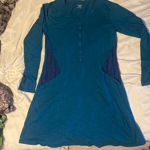 Hoarny Toad Teal Dress